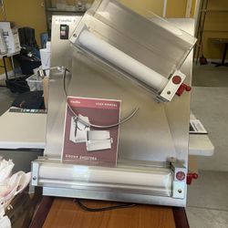 Estella EDS18D 18" Countertop Two Stage Dough Sheeter - 120V, 1/2 HP