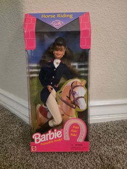 Mattel 1997 Barbie Riding Club Horse Riding Barbie Doll