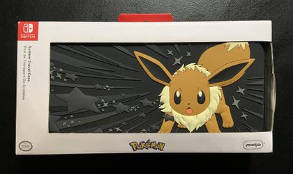 Nintendo Switch Eevee Grayscale Travel Case