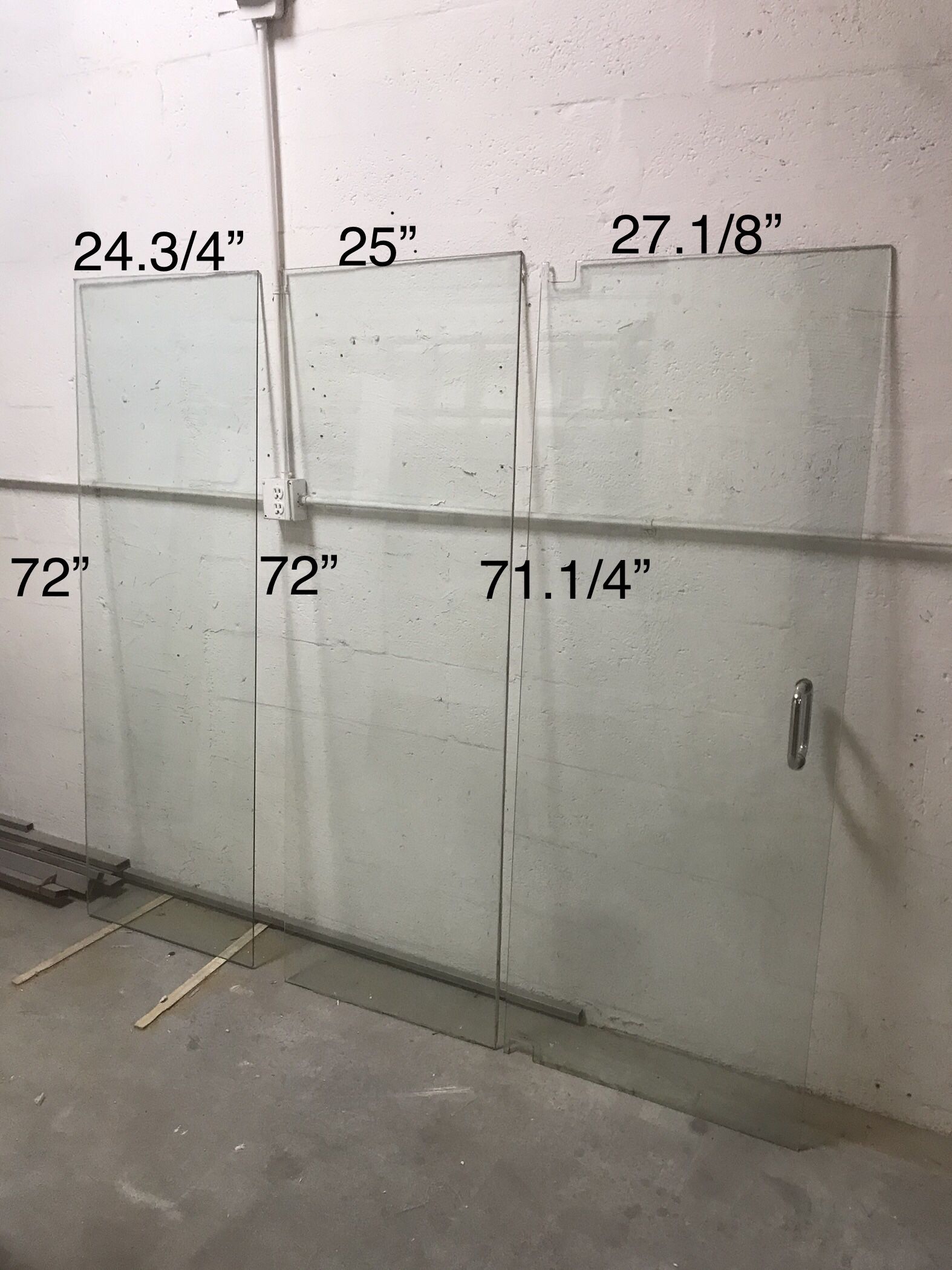Shower Glass Panel and Door