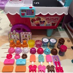 Disney Junior Minnie Mouse Sweets & Treats Ice Cream Cart