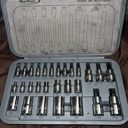 Blue-point Tamper Resistant Torque Socket Set