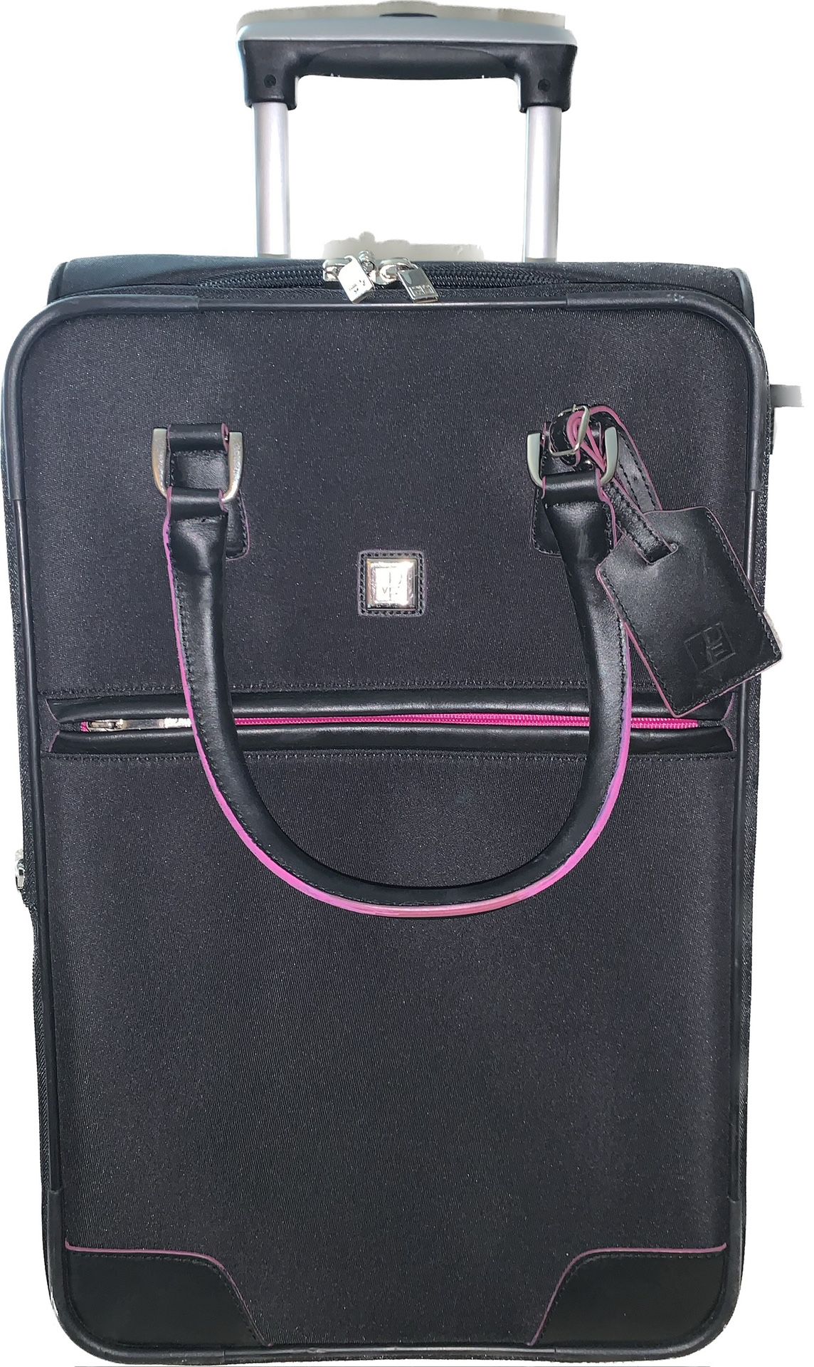 Diane Von Furstenberg 21" Black Carry-On 2-wheel Suitcase
