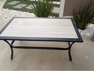Patio table