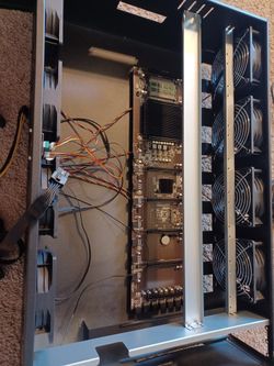 Bitcoin Eth LTC Mining Rig Barebones