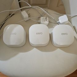 Amazon Eero 6 Mesh Wifi Router.  Tp Link, Asus, Netgear, Linksys, Wifi6, Wifi 7