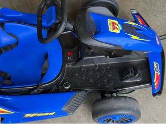 kids 24 volt go cart 8.1 miles per hour