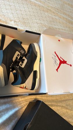 Air Jordan 3 retro Sz 4 youth ❤️