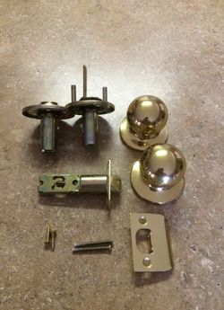 Bedroom or closet door handle