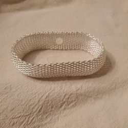 Sterling Mesh Bracelet 925 NEW