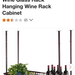 Wine Hanging Rack 