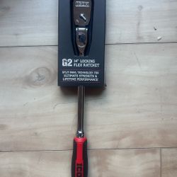 New icon 3/8” Ratcheting Flex Head Wrench Extended Reach!