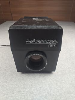 Astrascope 5000 Opaque Projector West Germany TESTED Works READ Fan Light Box