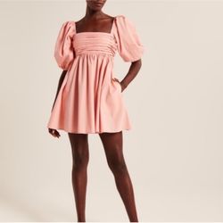Abercrombie & Fitch Emerson Pink Mini Dress small