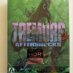 New ARROW VIDEO - Tremors 2: Aftershocks LIMITED EDITION UHD Box Set