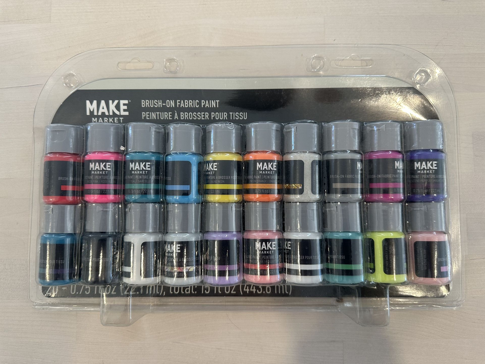 Make Market Fabric Paint – Set of 20