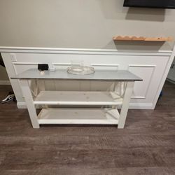 Farmhouse console table