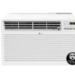 11,800 BTU 230V Through-the-Wall Air Conditioner Unit Cools 540 Sq. Ft. with and remote in White