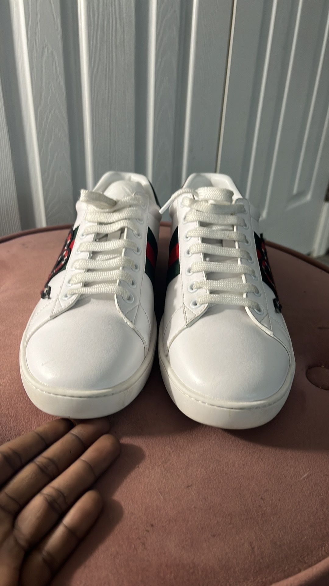 Gucci Ace Embroidered 'Snake