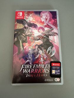 Fire Emblem Warriors Three Hopes - Nintendo Switch