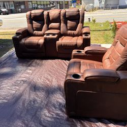 Recliner Sofa And Chair 