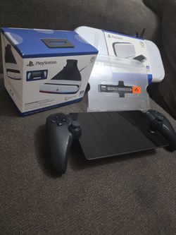 Playstation poral with accessories all new
