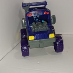 PJ Masks Night Ninja Battle Bus Action Figure Push Along Vehicle Just Play Toy