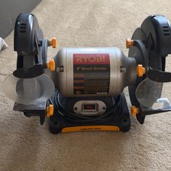 8” BENCH GRINDER ..RYOBI