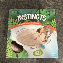 SmartyKat Instincts Hidden Hijinks Electronic Motion Concealed Teaser Wand Cat Toy