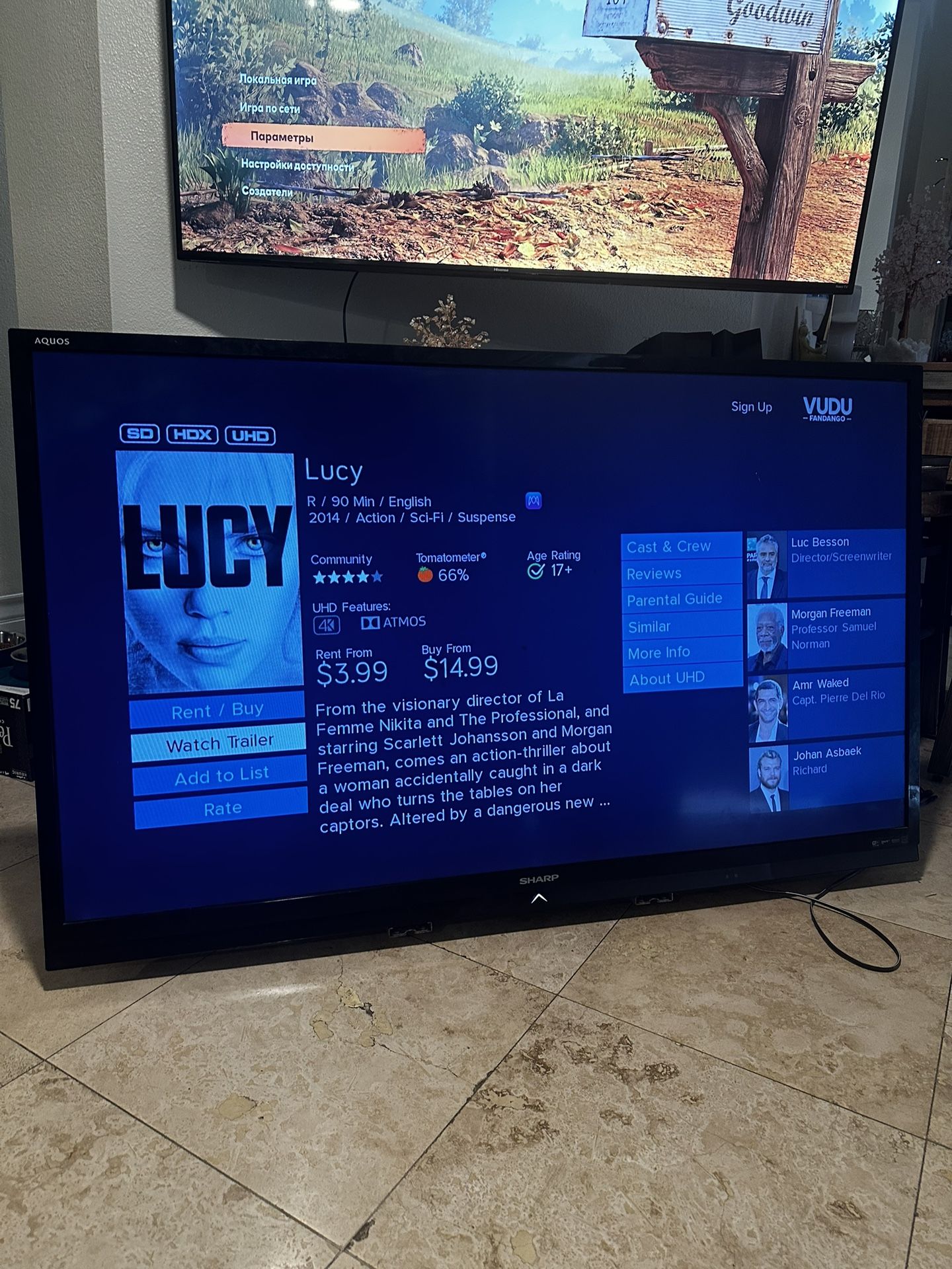 Sharp Aquos LC-60LE633U