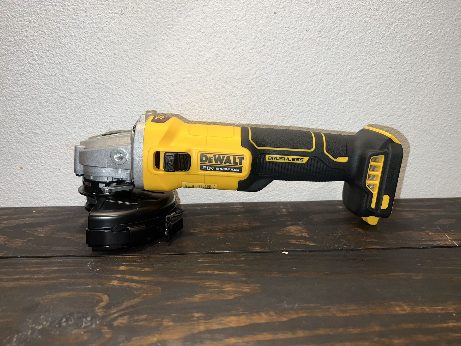 20-Volt MAX Cordless Brushless 4-1/2 in. Angle Grinder with Slide Switch ‼️Tool Only‼️NO BATTERY - NO CHARGER