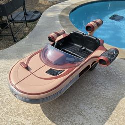 Star Wars Landspeeder Kids Ride-On (Luke Skywalker Style) – Rare! Age 3-7 Electric Ride On Toy