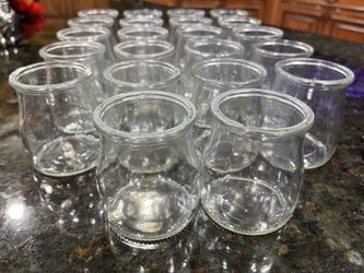 22 Clear Crystal Glass Dessert Appetizer Crafting Cups