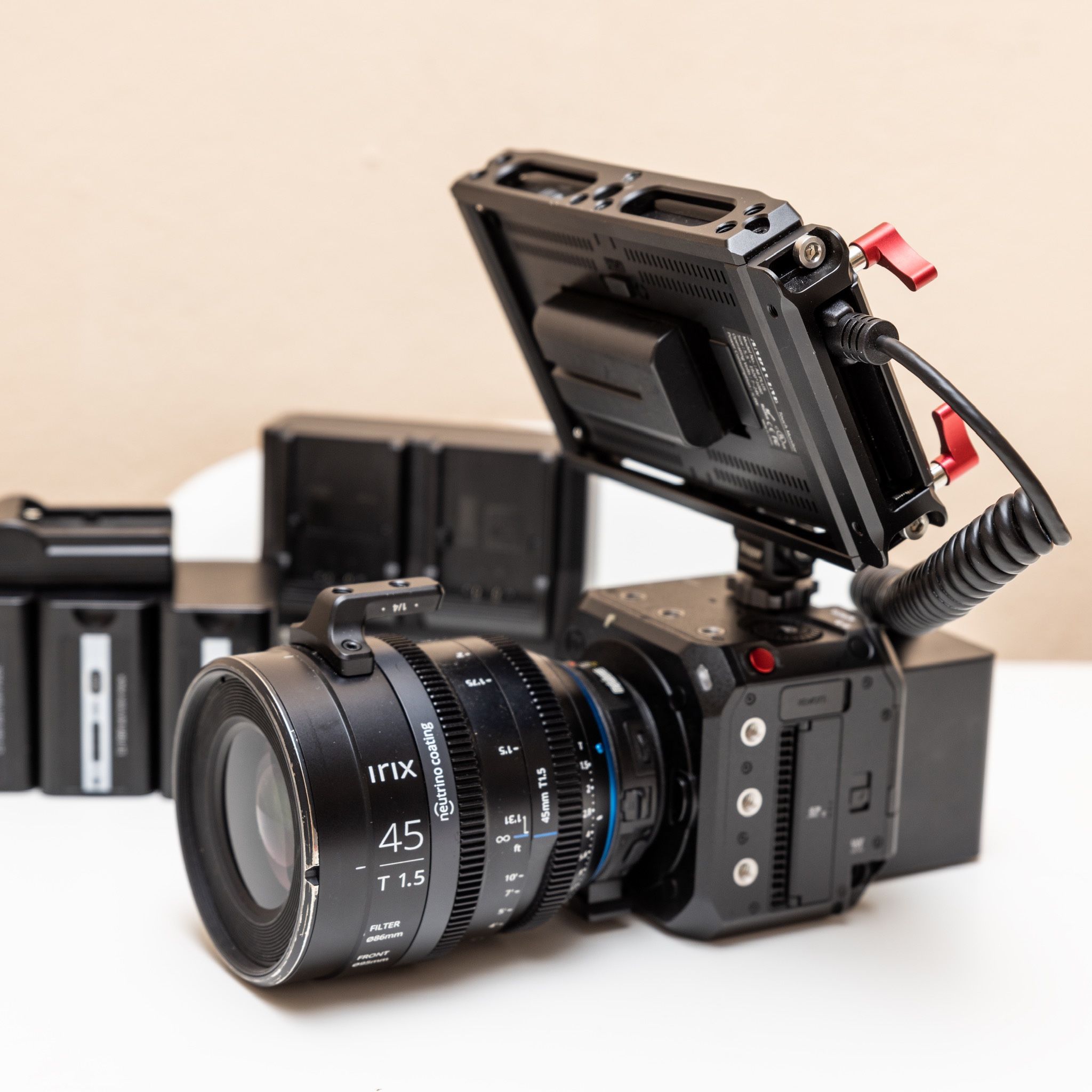 Panasonic Lumix BGH1 NO LENS ready to shoot cinema camera
