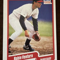Robin Ventura Fleer’90 Baseball Card 550
