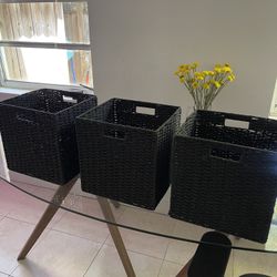 3 Organizer Storage Bins