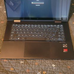 HP - Envy x360 2-in-1 15.6" Touch-Screen Laptop - AMD Ryzen 5 - 8GB Memory - 512GB SSD - Nightfall Black
