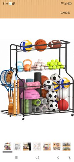 Sports Equipment Organizer