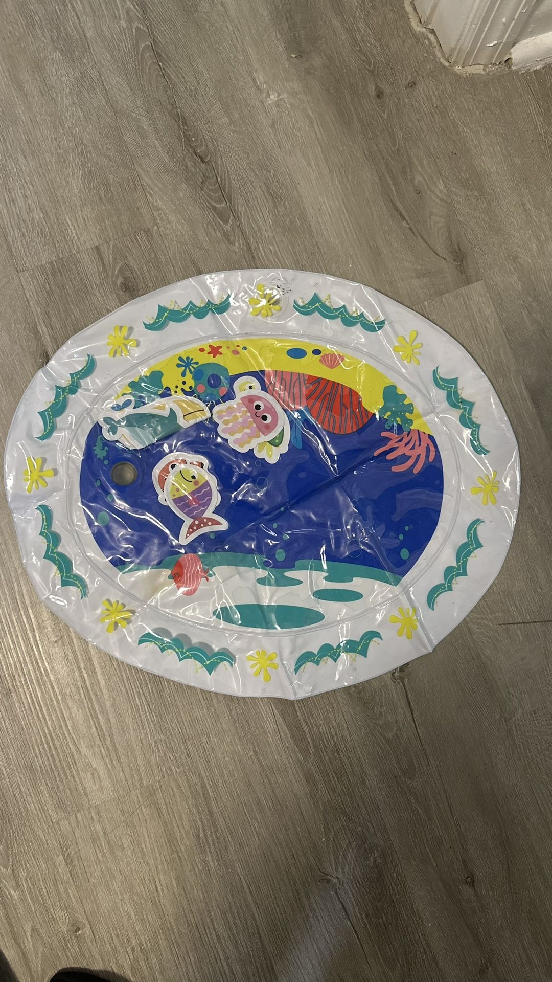 water tummy time mat