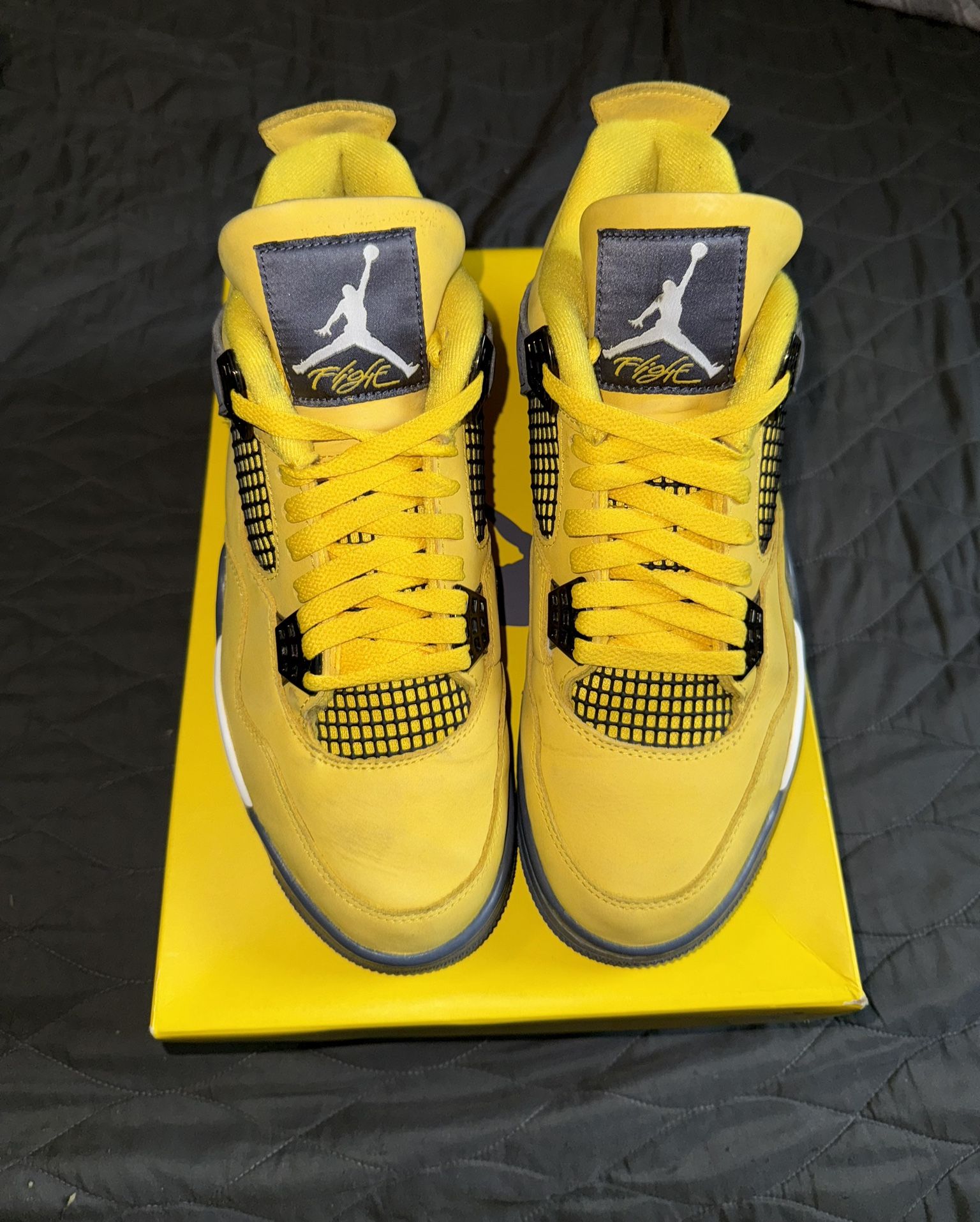 Jordan Retro 4 “ Yellow Lighting “