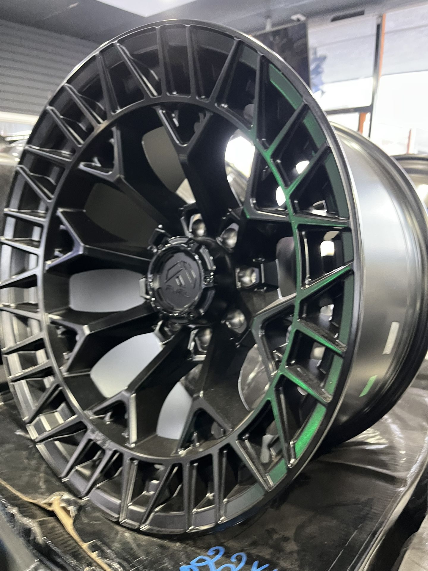 22”x12” BLACK OUT FUEL WHEEL FOR SALE!!!!!8x165.1