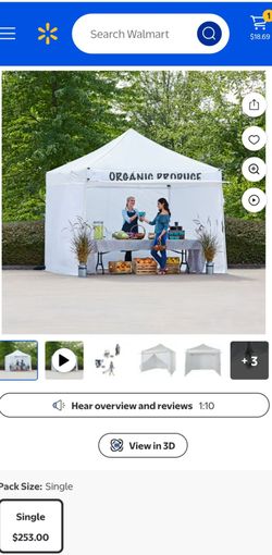 Heavy-duty 10x10 white canopy tent with weights