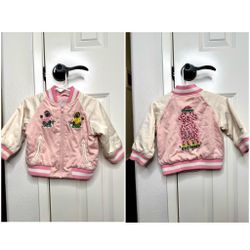 Stella McCartney Pink Baby Bomber Jacket 9 months | Baby Kids luxury Designer Clothes 