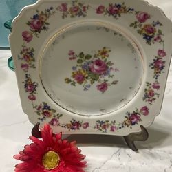 Vintage  Plate And Tea Cup 