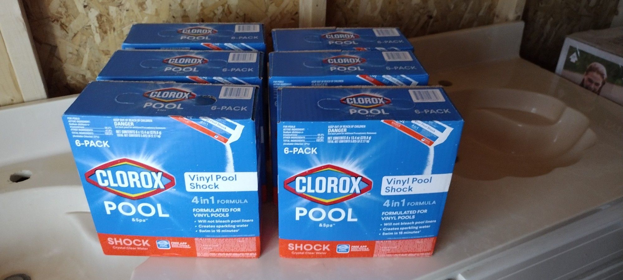 Pool Maintenance Clorox Supplies