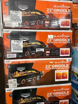 Blackstone 22" Griddle Tabletop griddle with hood(brand new)