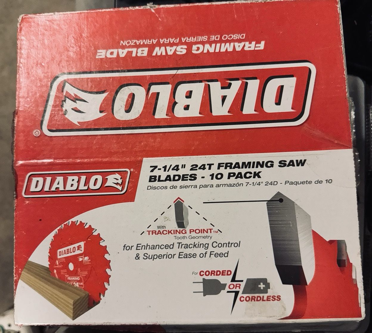 7-1/4” 24T FRAMING SAW