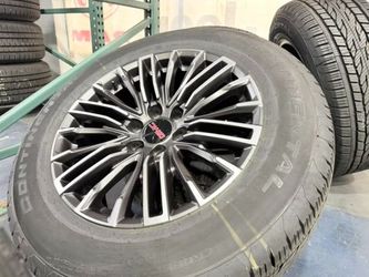 FREE DELIVERY 4x NEW 20" GMC Sierra Yukon Silverado OEM rims Continental 275/60/20 99.9% TPMS