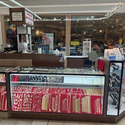 Jewelry glass showcases