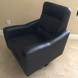 Swivel Leather Chair